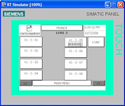 Siemens simatic touch panel